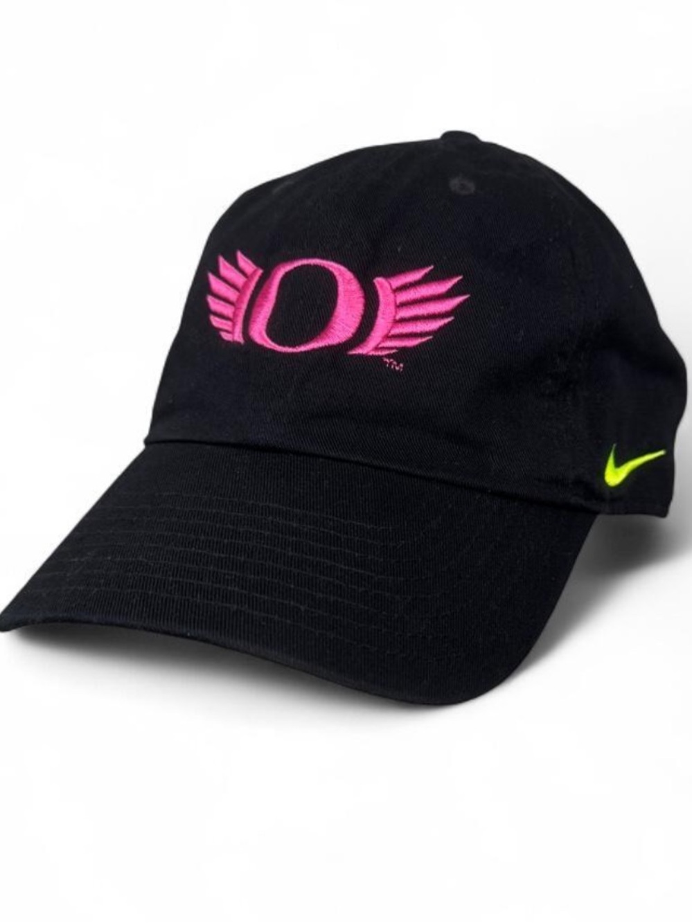Nike Oregon Ducks Heritage86 Hat Unisex 2022 Breast Cancer Awareness Pink/Black